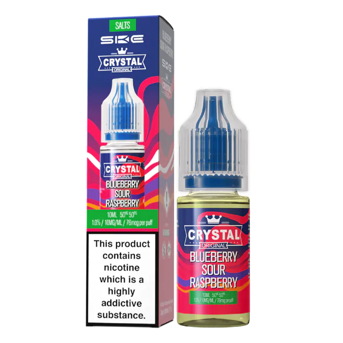 Crystal Nic Salts - Berry - 10ml E-liquid