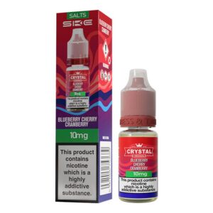 Crystal Nic Salts - Blueberry Cherry Cranberry - 10ml E-liquid