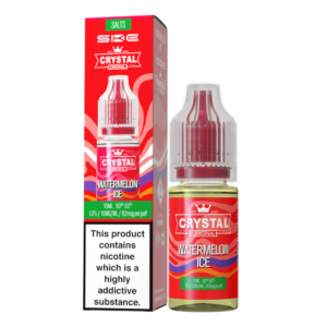 Crystal Nic Salts - Watermelon Ice - 10ml E-liquid